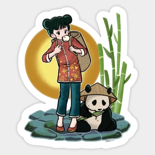 China panda Sticker